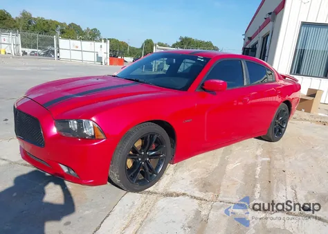 2012 Dodge Charger R/T из США, поврежденный, VIN 2C3CDXCT2CH156898